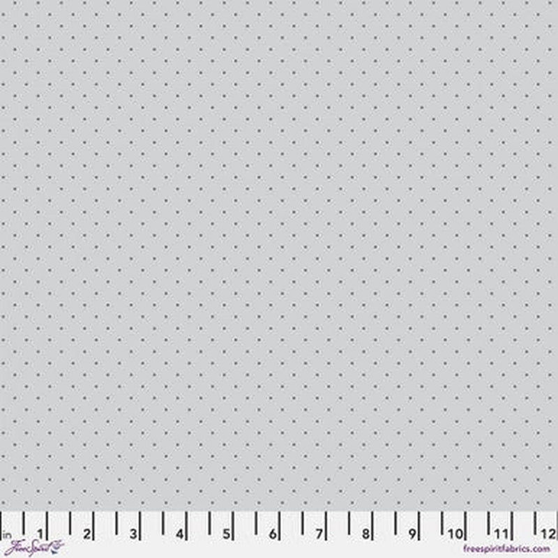Graywork by Tula Pink - Tiny Dots - Fog