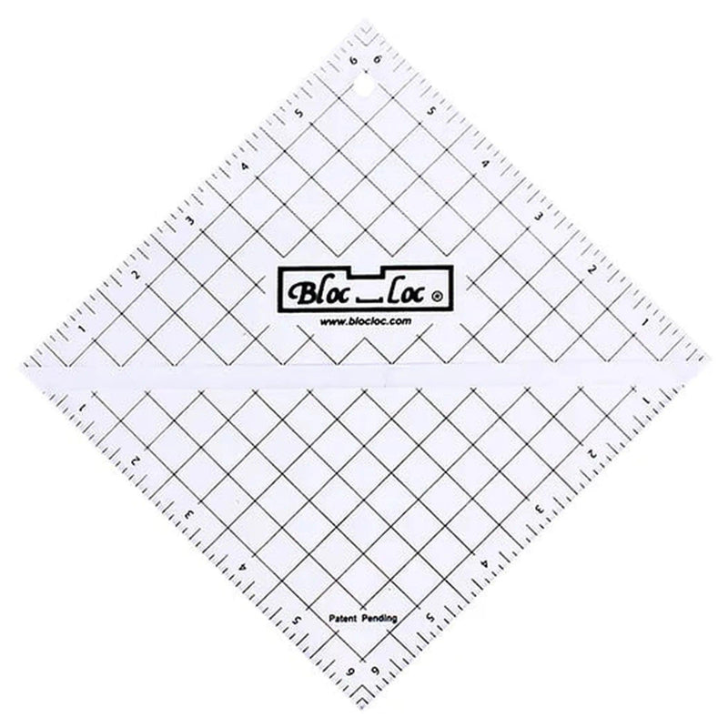 Half-Square Triangle Ruler 6 1/2" x 6 1/2"