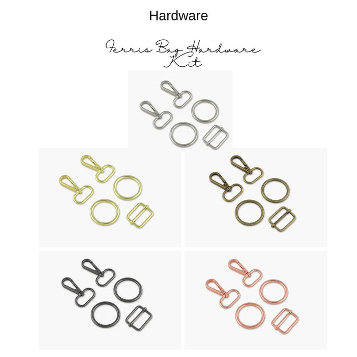 Hardware: Ferris Bag Hardware Kit | Multiple Finishes
