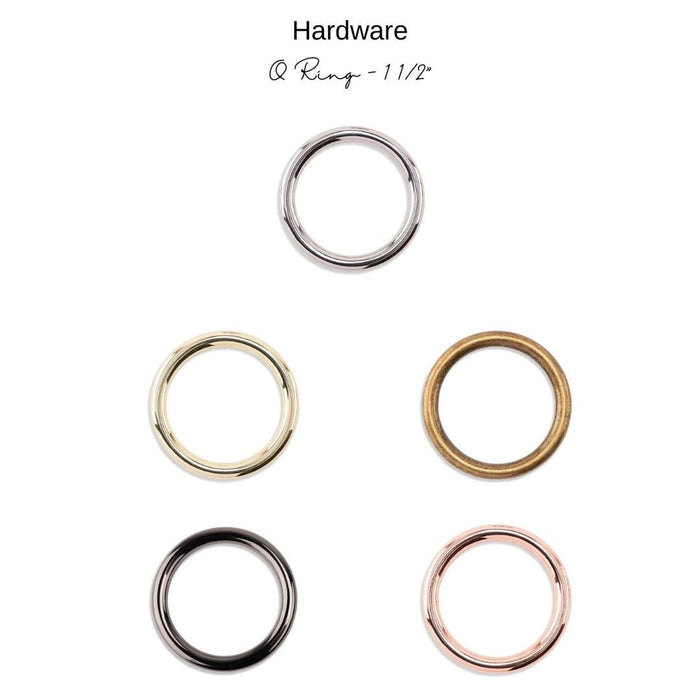 Hardware: O RIng 1 1/2‚Äù | Multiple Finishes