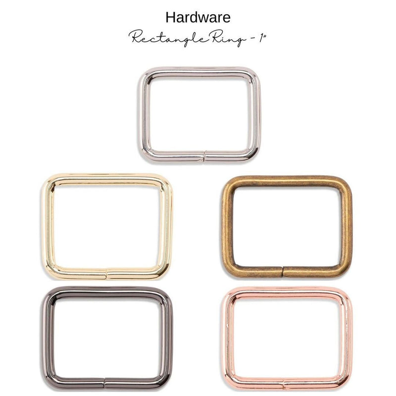 Hardware: Rectangle Ring 1‚Äù | Multiple Finishes