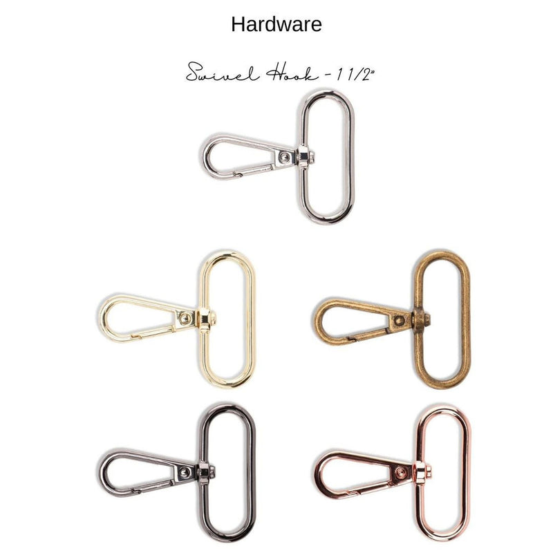 Hardware: Swivel Hook 1 1/2‚Äù | Multiple Finishes