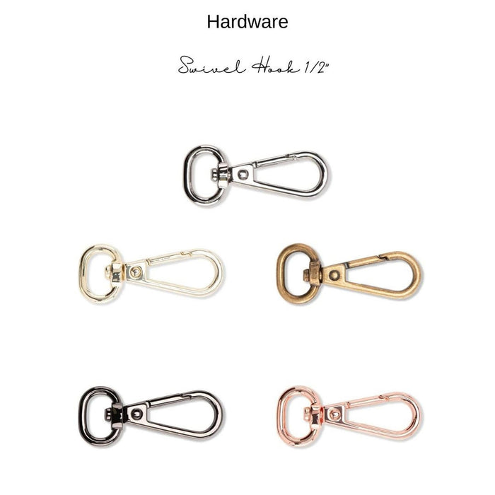 Hardware: Swivel Hook 1/2‚Äù | Multiple Finishes