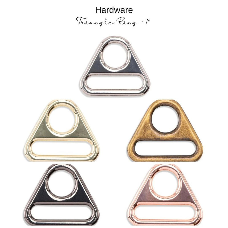 Hardware: Triangle Ring 1‚Äù | Multiple Finishes