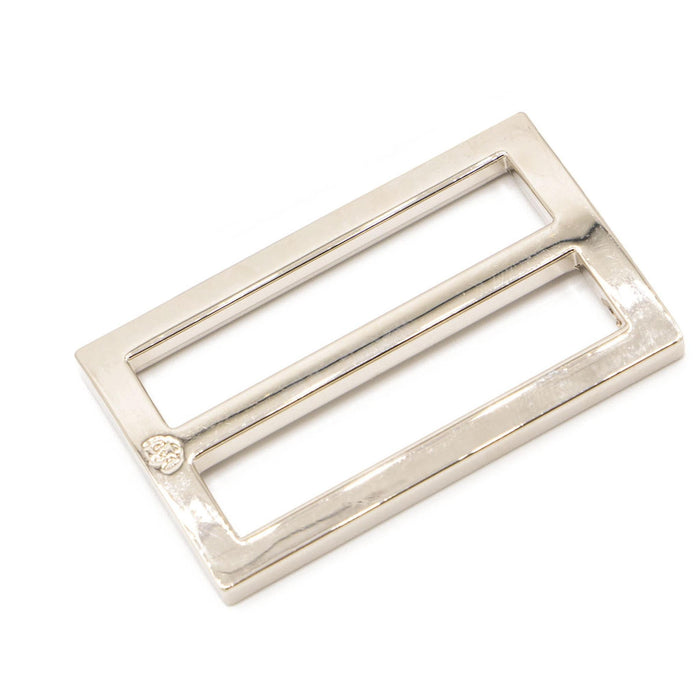 Hardware: Widemouth Rectangular Slider 1 1/2" Slider (2) - Nickel Finish