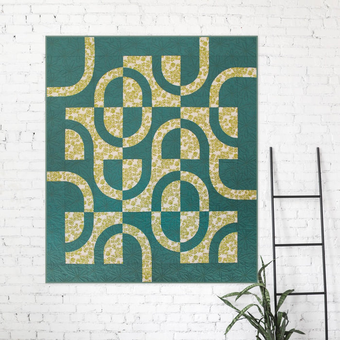 Currents PDF Quilt Pattern by Eudaimonia Studio