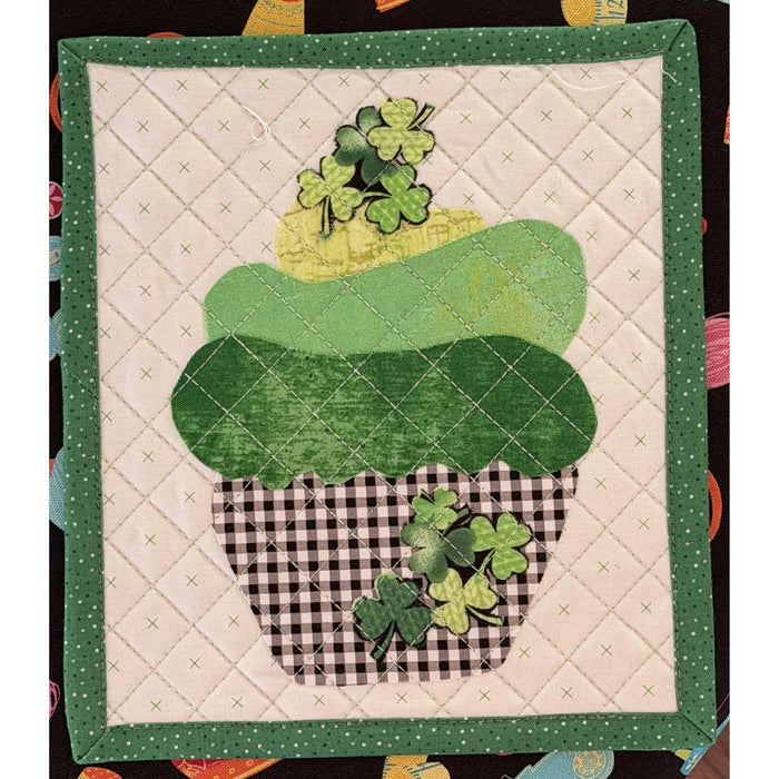 Kit: Cupcake Collage - St Patrick's Day (Pattern not included)