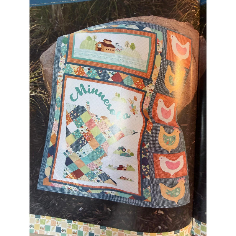 Kit: Minnesota Farmland Quilt 32" x 42"