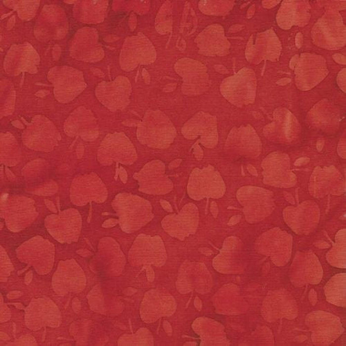 Island Batik - Apples - Red Candy