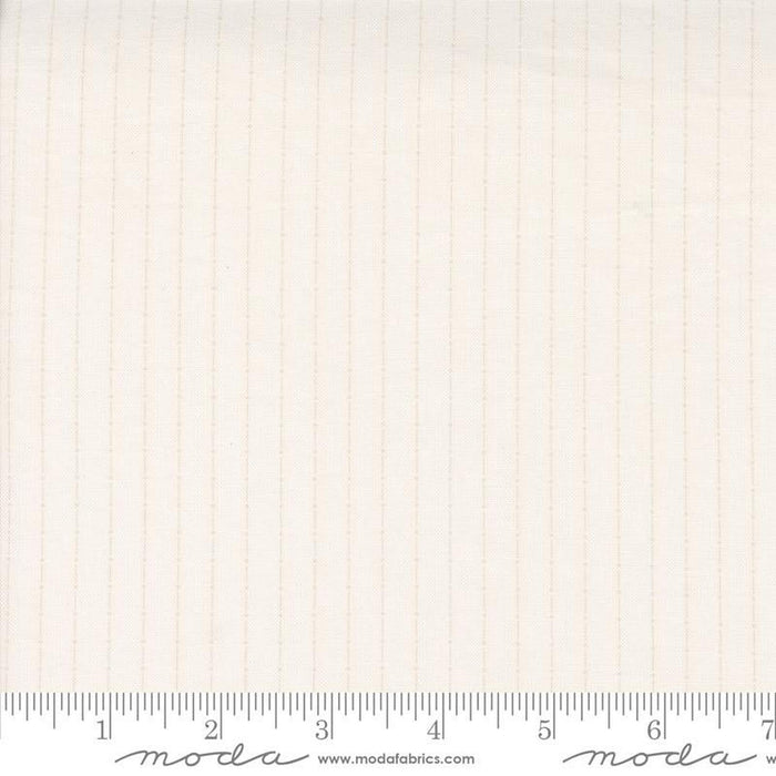 Itty Bitty Background Gatherings by Primitive Gatherings - Dotted Stripes: White on White
