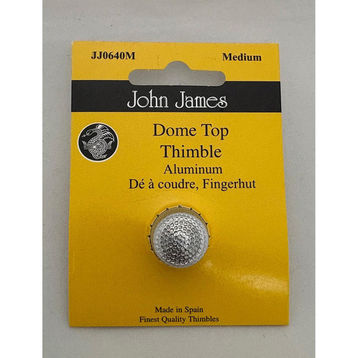 Dome Top Thimble Aluminum - Medium