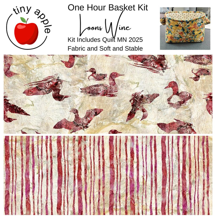 Kit: 2025 QMN One Hour Basket - Multiple Versions (includes pattern)