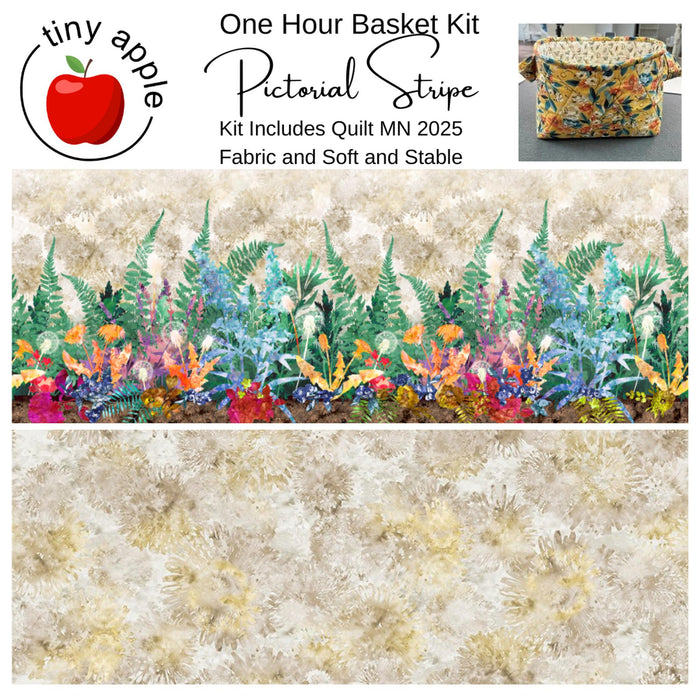 Kit: 2025 QMN One Hour Basket - Multiple Versions (includes pattern)