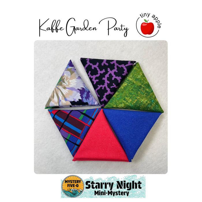 Kit: M50 Starry Night | Kaffe Garden Party (Pattern Included)