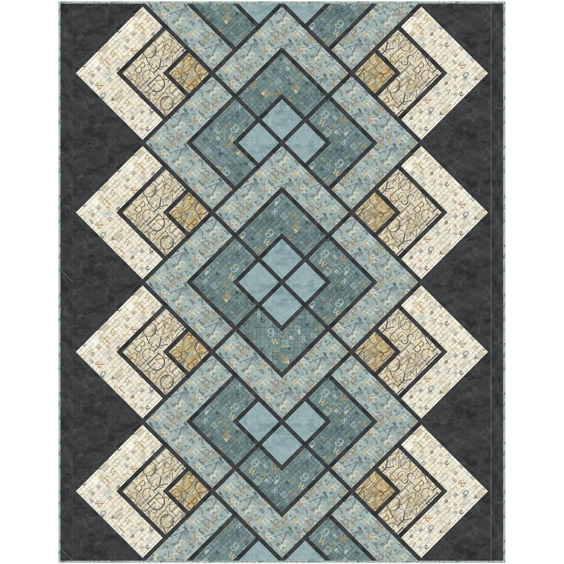 Kit: Modern Lace - My Type (54 3/4" x 67 3/4") Pattern not included