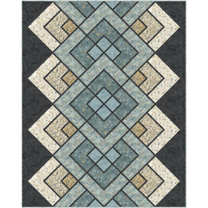 Kit: Modern Lace - My Type (54 3/4" x 67 3/4") Pattern not included