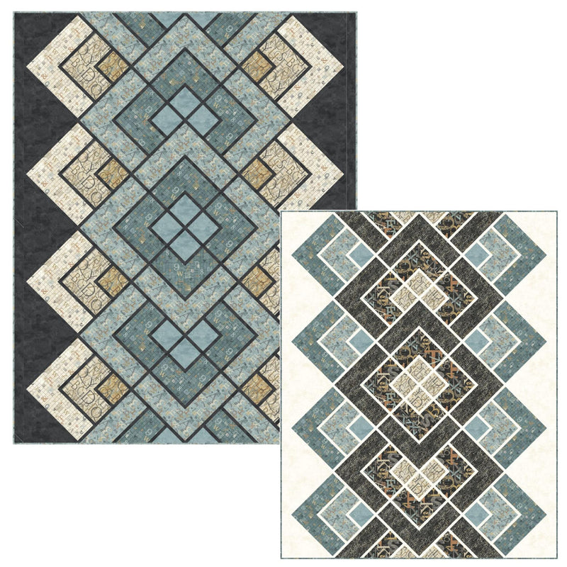 Kit: Modern Lace - My Type (54 3/4" x 67 3/4") Pattern not included