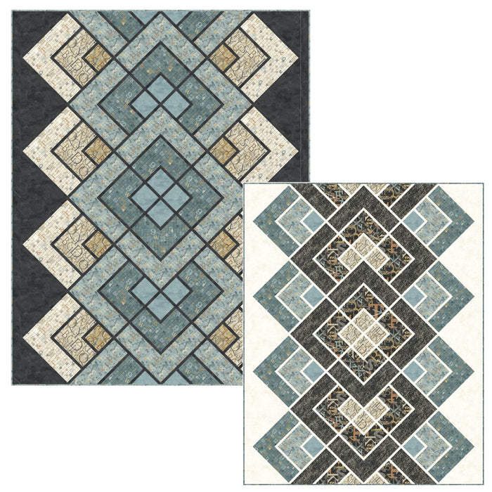 Kit: Modern Lace - My Type (54 3/4" x 67 3/4") Pattern not included