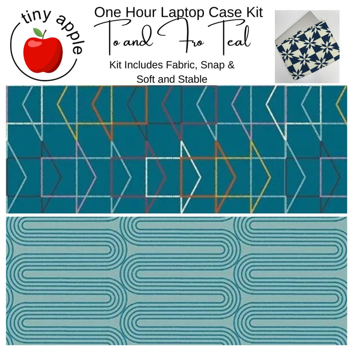 Kit:  One Hour Laptop To and Fro Teal