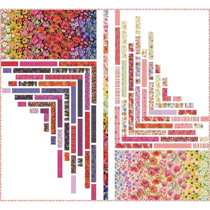 Kit: Turn Signal in Superbloom (87" x 80") Includes Pattern