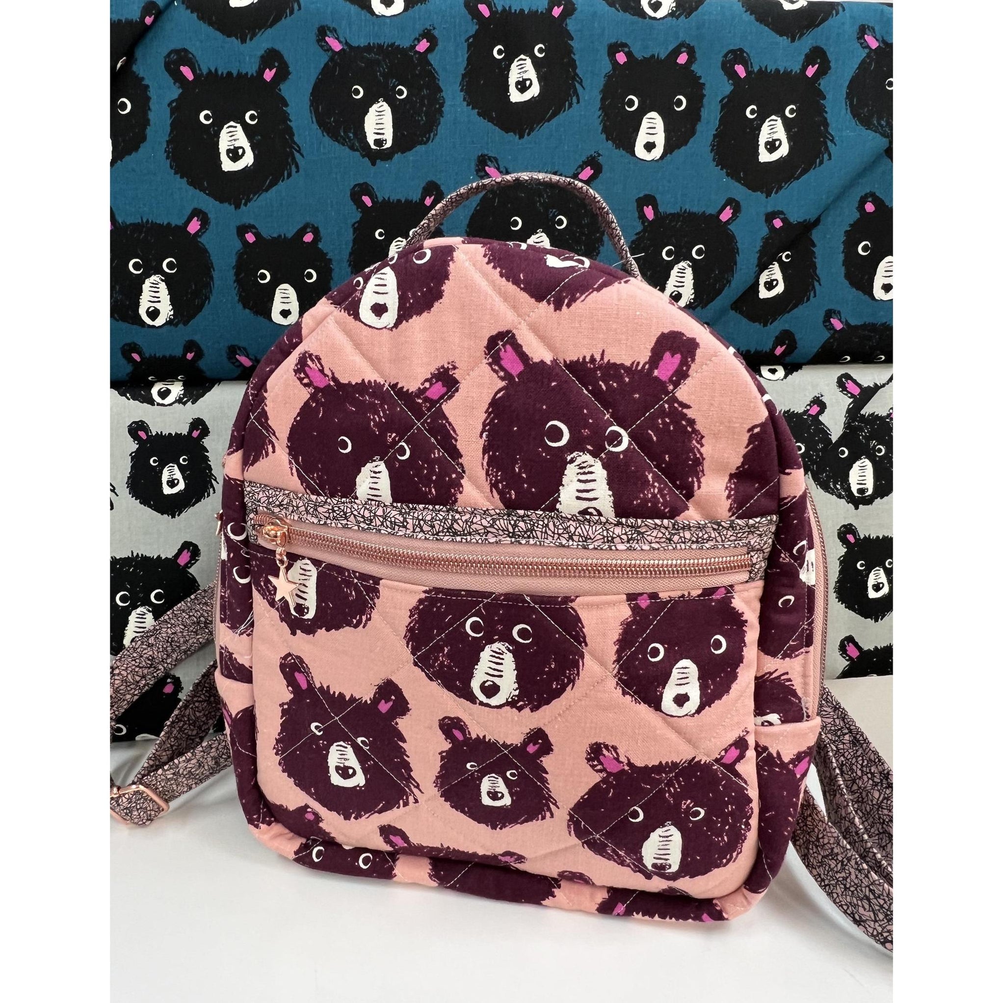 Kit: Violet Backpack - Teddy and the Bears (pattern not included ...