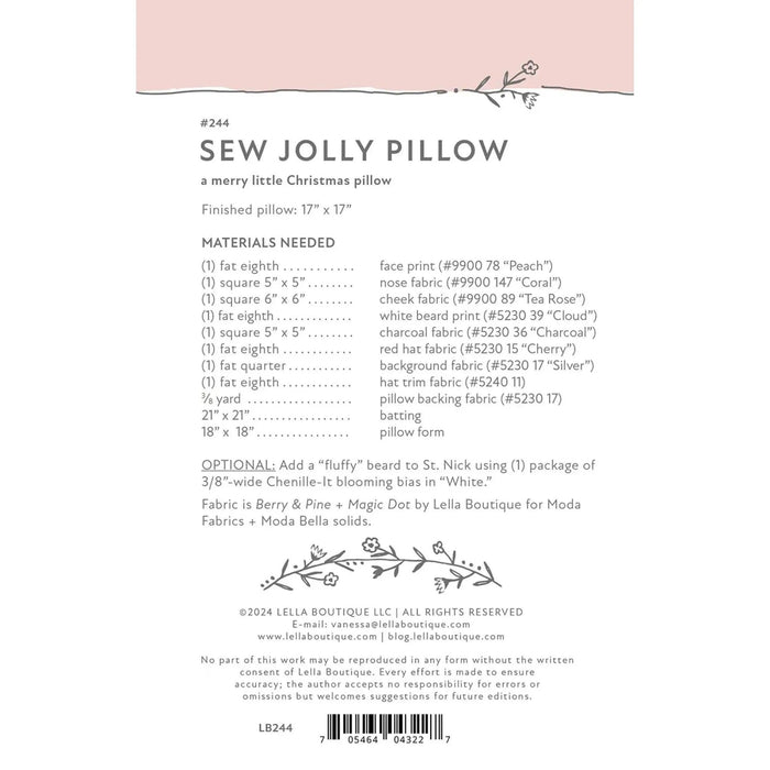 Pattern: Sew Jolly