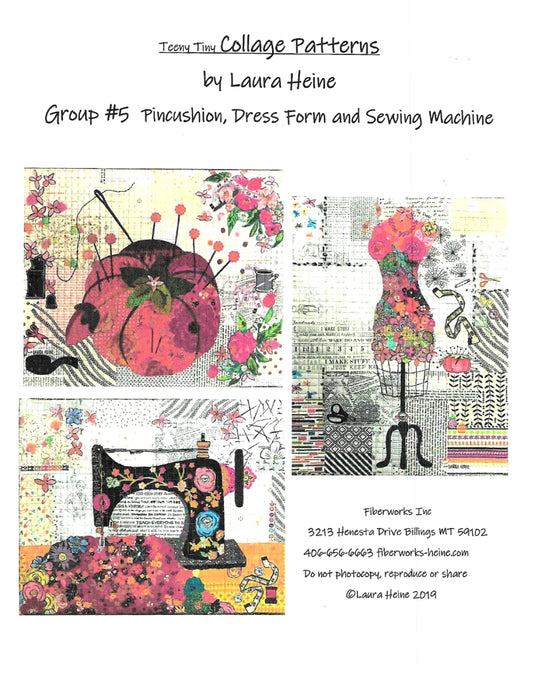 PREORDER Teeny Tiny Collage Pattern Group 5 - Sewing