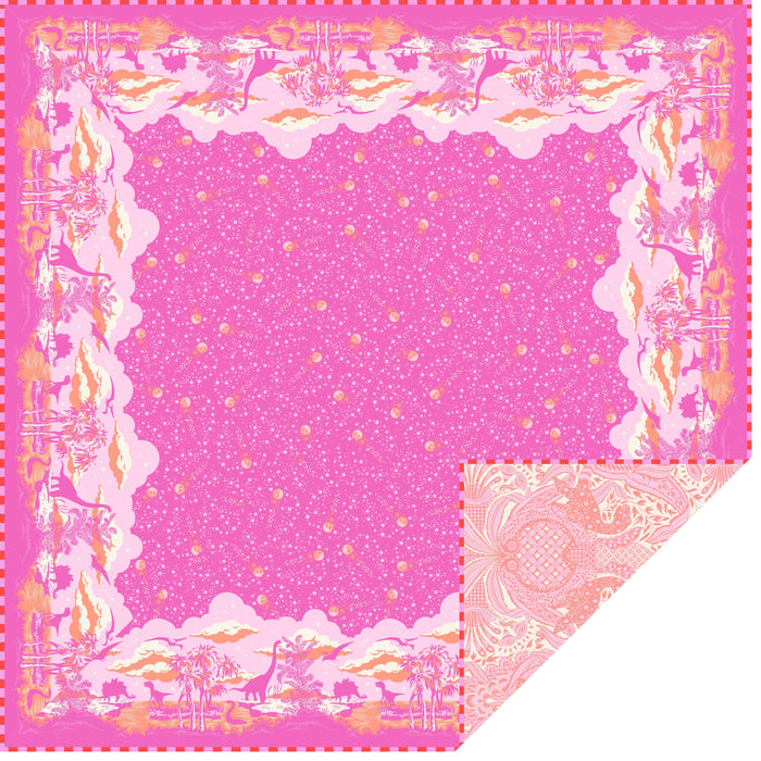 April 2024 Preorder -- Little Roar Quilt Kit In Blush Kits