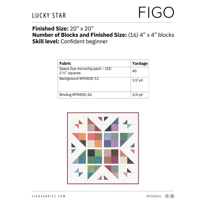 Lucky Star FREE PDF Pattern