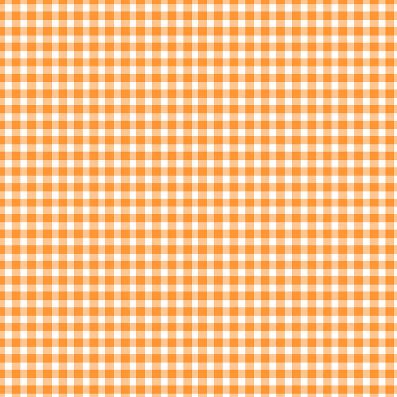 Gingham - Orange