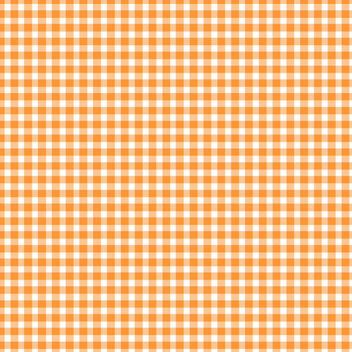 Gingham - Orange