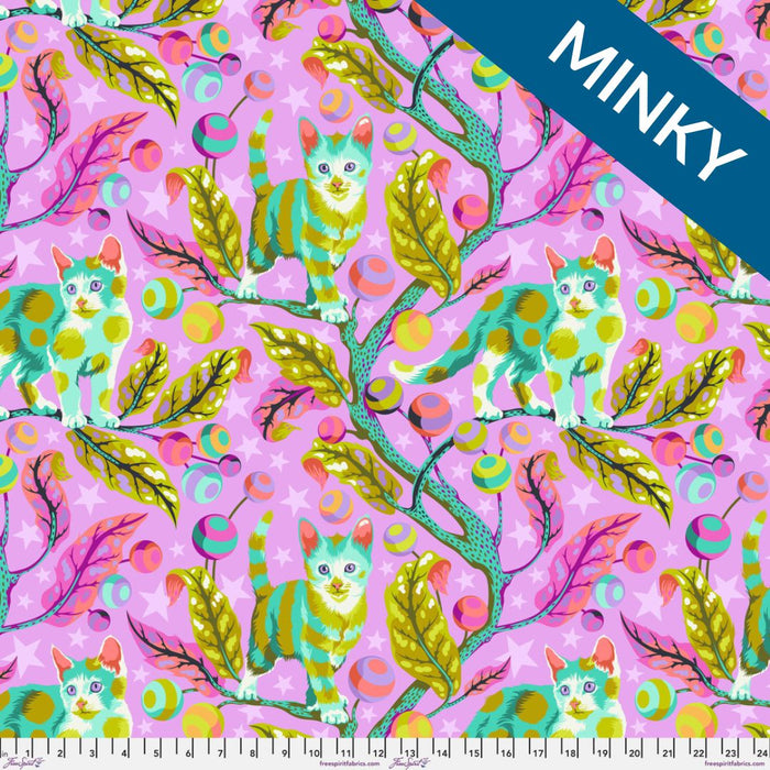 JULY PREORDER -- Club Kitty Minky in Electroberry