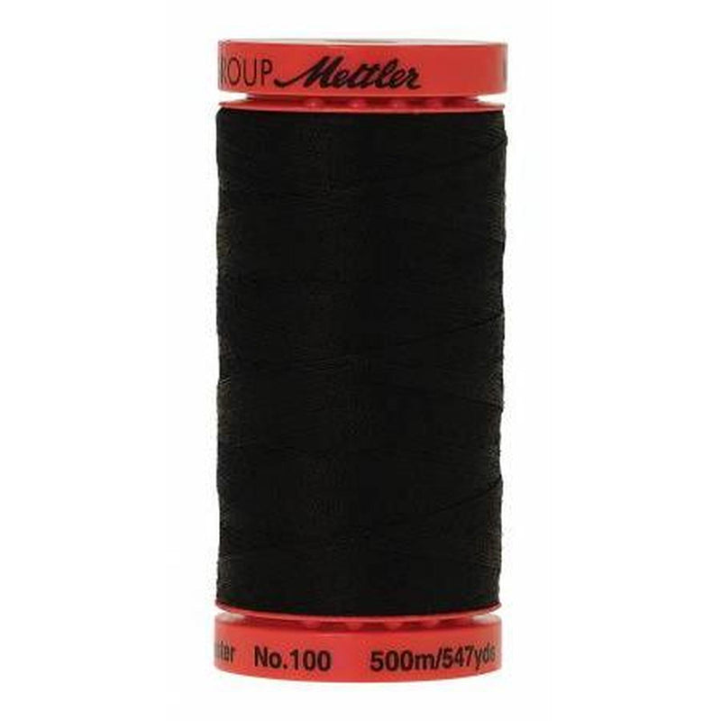 Metrosene Poly Thread 50wt 500m/547yds Black