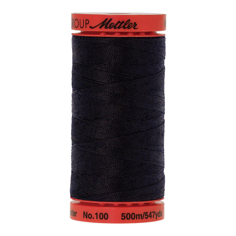 Metrosene Poly Thread 50wt 500m/547yds Darkest Blue