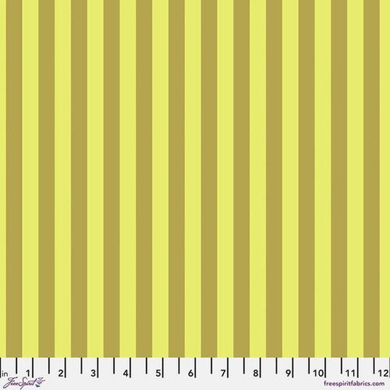 Neon True Colors by Tula Pink - Neon Tent Stripe - Moon Beam