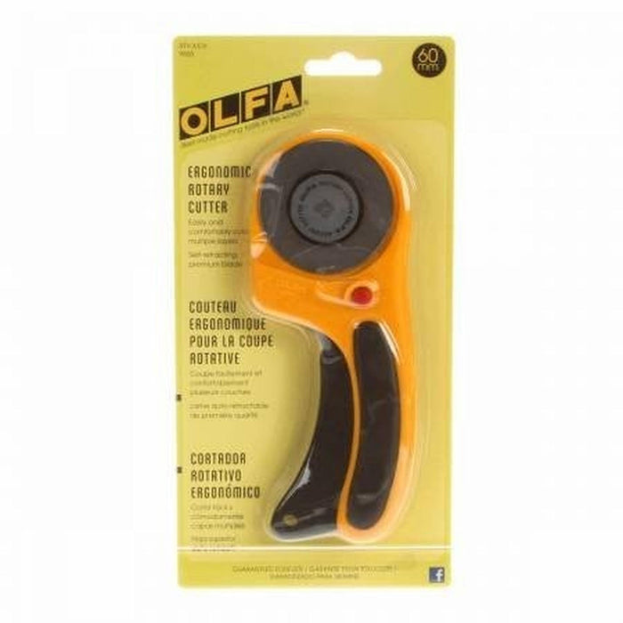 OLFA 60MM Deluxe Ergonomic Rotary Cutter