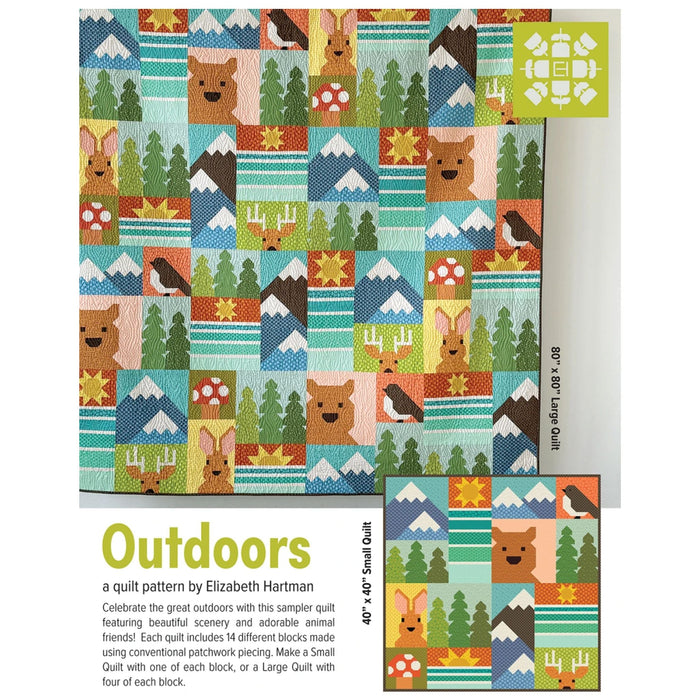 Outdoors Quilt Pattern by Elizabeth Hartman