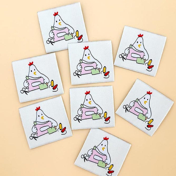 Woven Labels by Minki Kim - Sewing Chicken