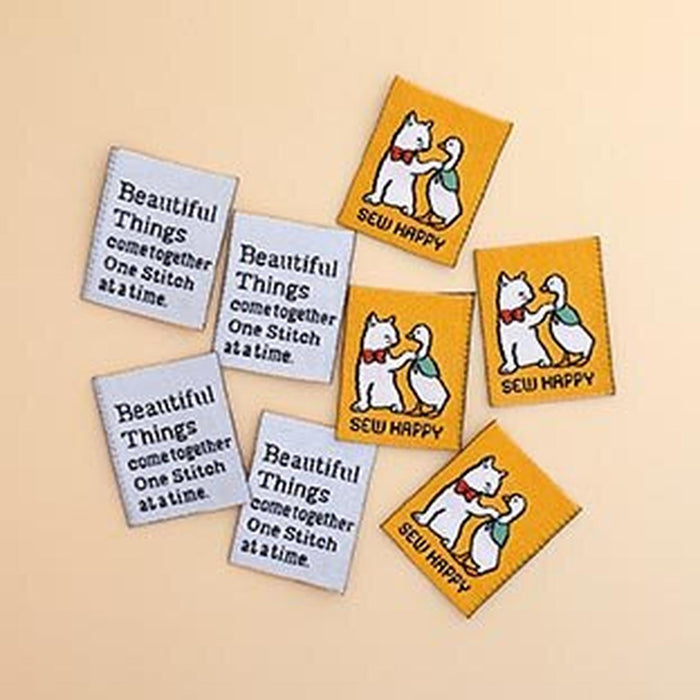 Woven Labels by Minki Kim - Sew Happy