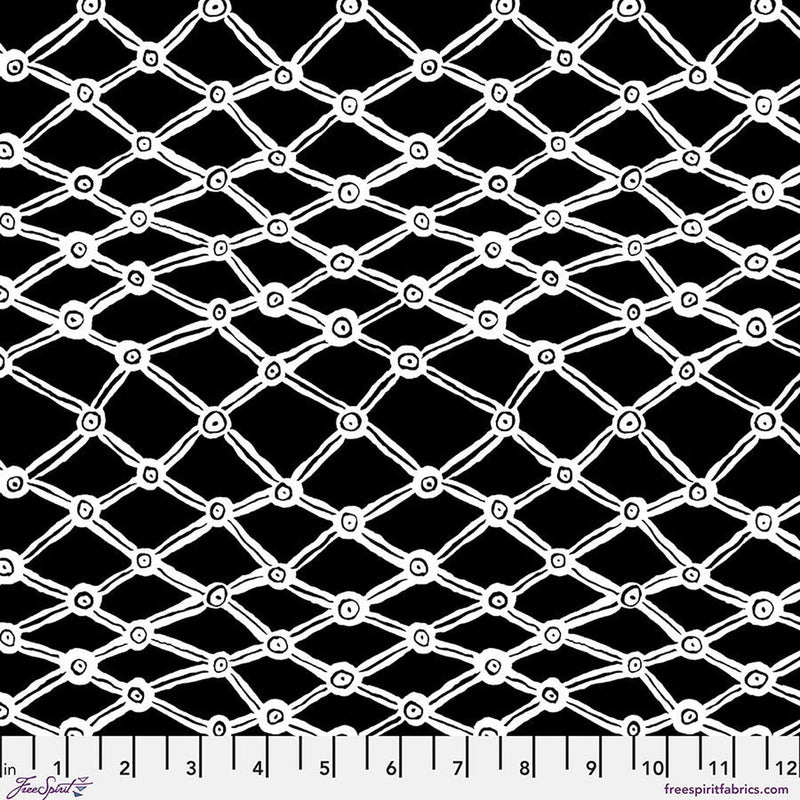 Kaffe Fassett Collective - Nets - Black-White
