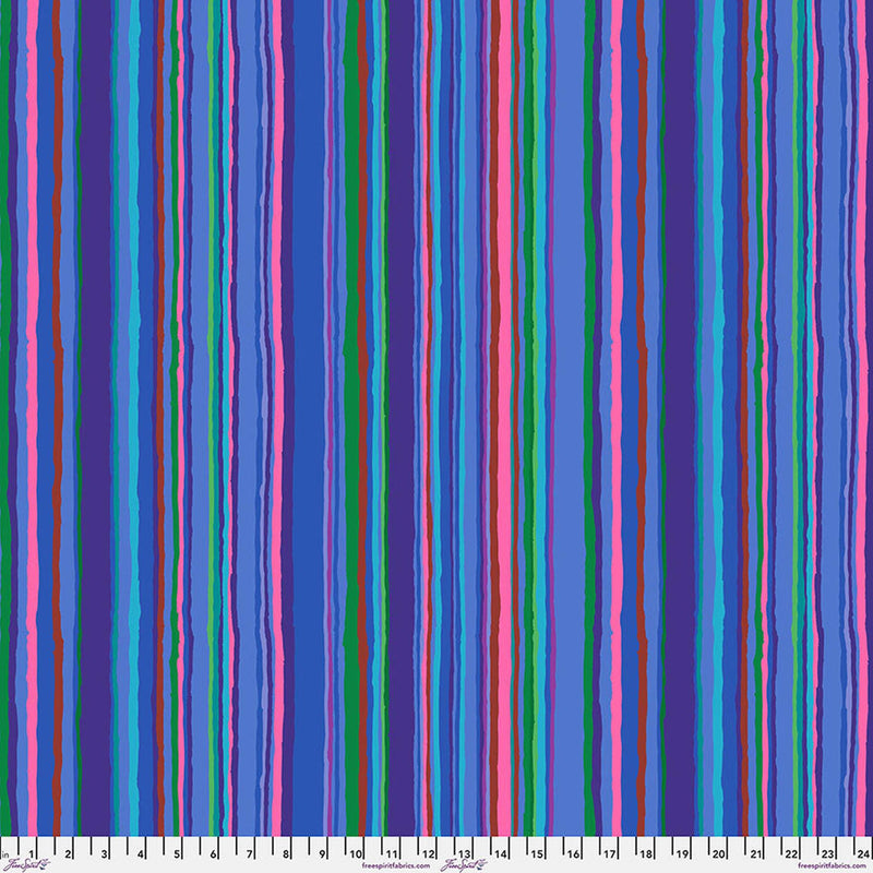 Kaffe Fassett Collective - Echo Stripe - Blue