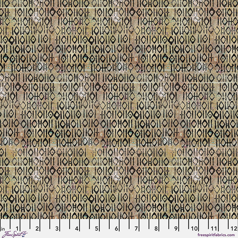 One Layer Away - Pictograph - Taupe