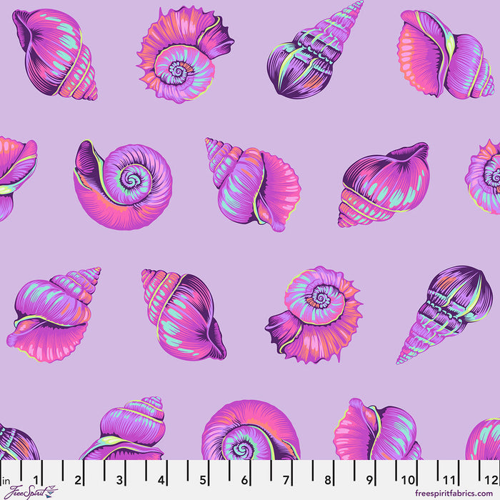 Floral Reef by Tula Pink - Lil Shelly - Ultraviolet