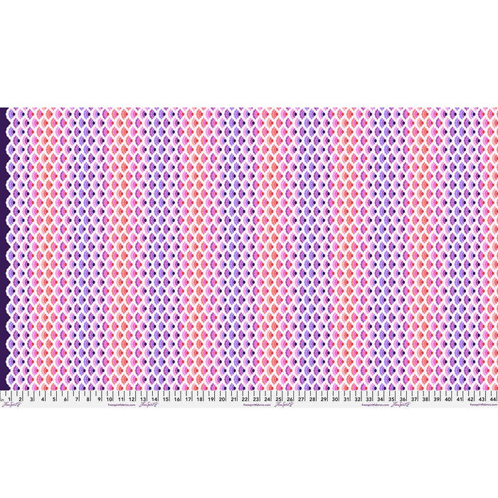 PREORDER -- Floral Reef Aquatic Lace - Ultraviolet