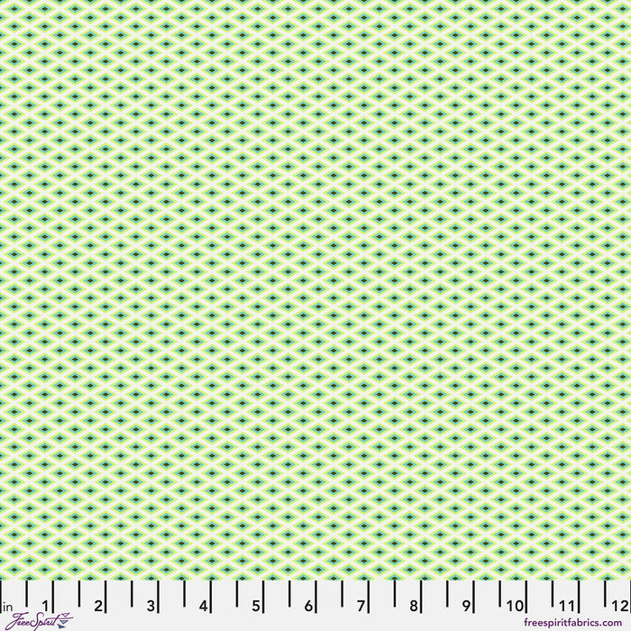 Floral Reef by Tula Pink - Lighthouse Windows - Seagrass