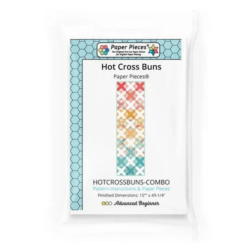 Paper Pieces: Hot Cross Buns Pattern and Paper pieces