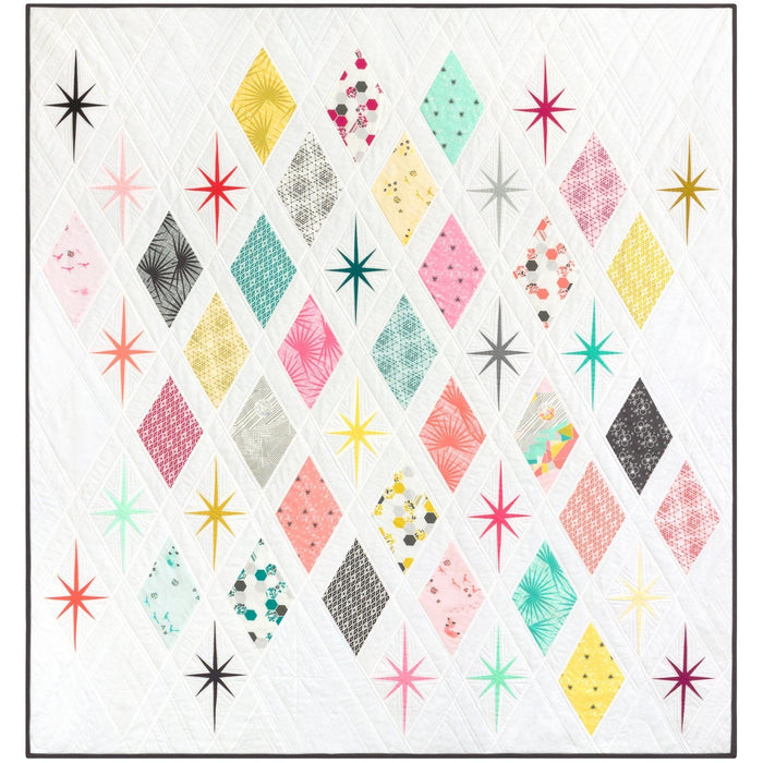 Pattern:  Atomic Starburst Foundation Paper Piecing