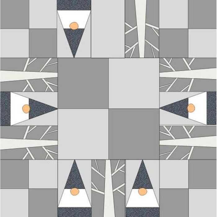 Pattern: Birch Gnomes - Tree Skirt Pattern
