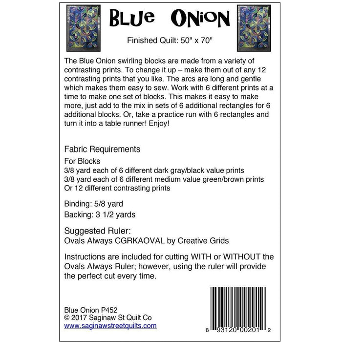 Pattern: Blue Onion