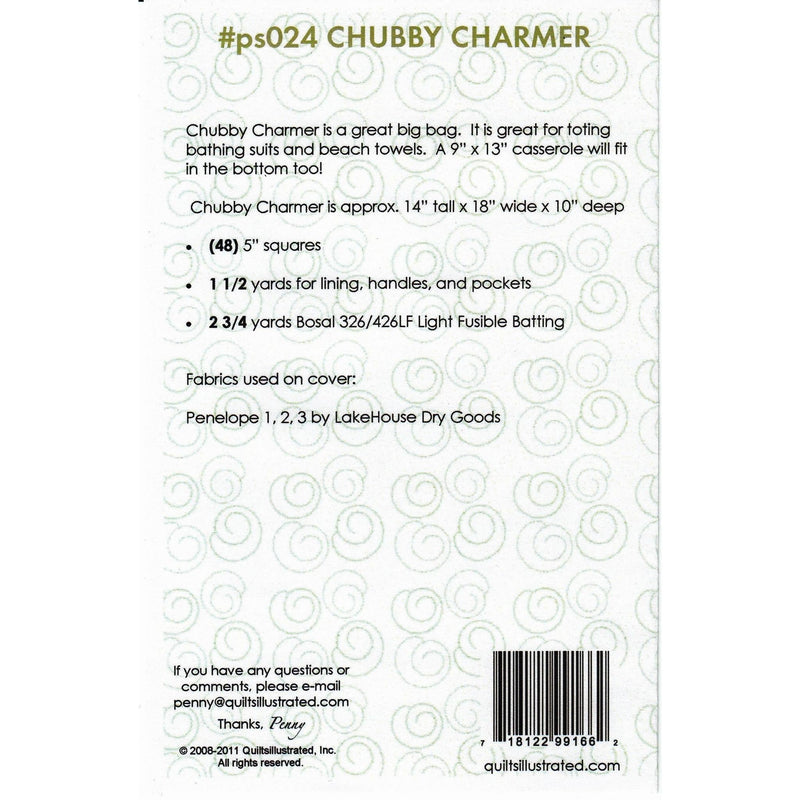 Pattern: Chubby Charmer Bag